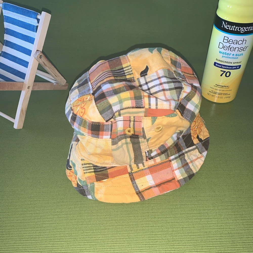 Janie and Jack Island Bucket Hat 6-12M